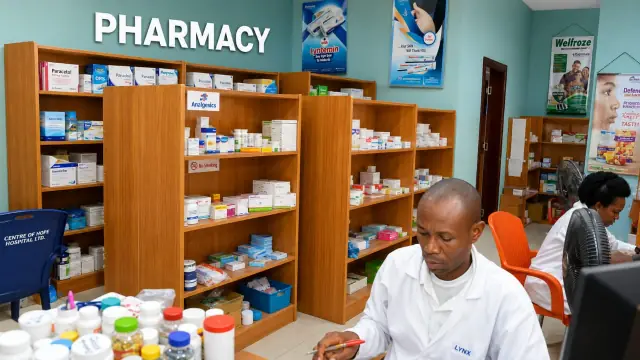 Pharmacy at the teaching hospital